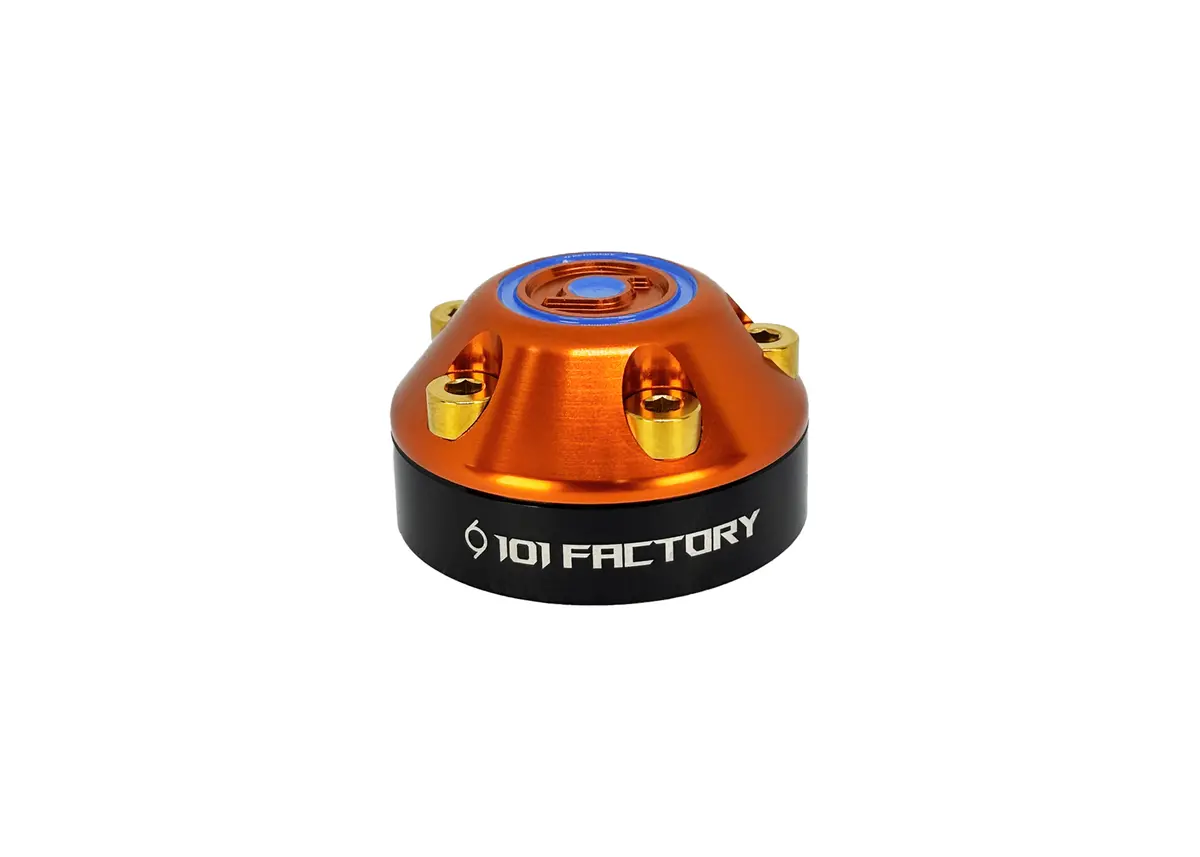 Swing Arm Silder S6 Small Cnc 1O1 Factory Orange/Black | Vespa Et2/Et4/Lx/Lxv/S/946/Gts/Gts Super/Gtv/Gt 60/Gt/Gt L 50-300Cc 2T/4T 1