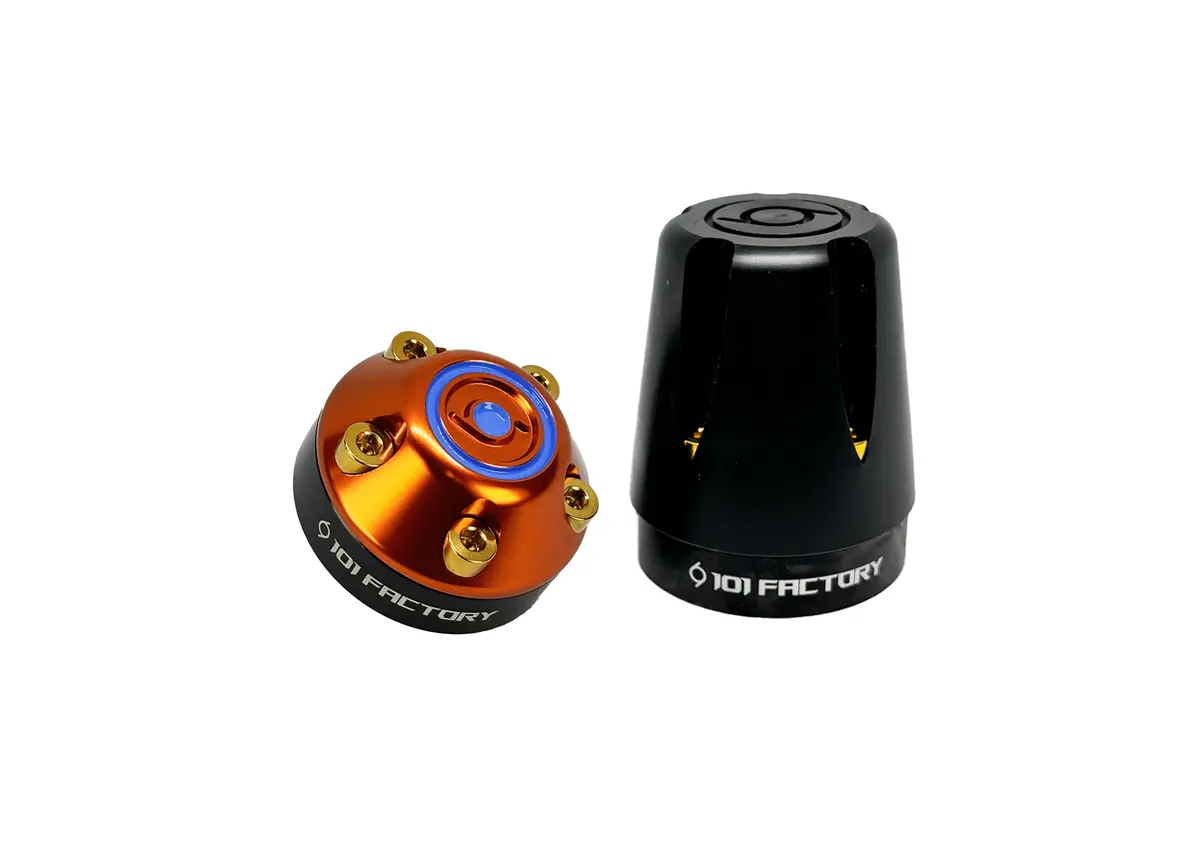 Swing Arm Silder Set S6 Cnc 1O1 Factory Orange/Black | Vespa Et2/Et4/Lx/Lxv/S/946/Gts/Gts Super/Gtv/Gt 60/Gt/Gt L 50-300Cc 2T/4T 1