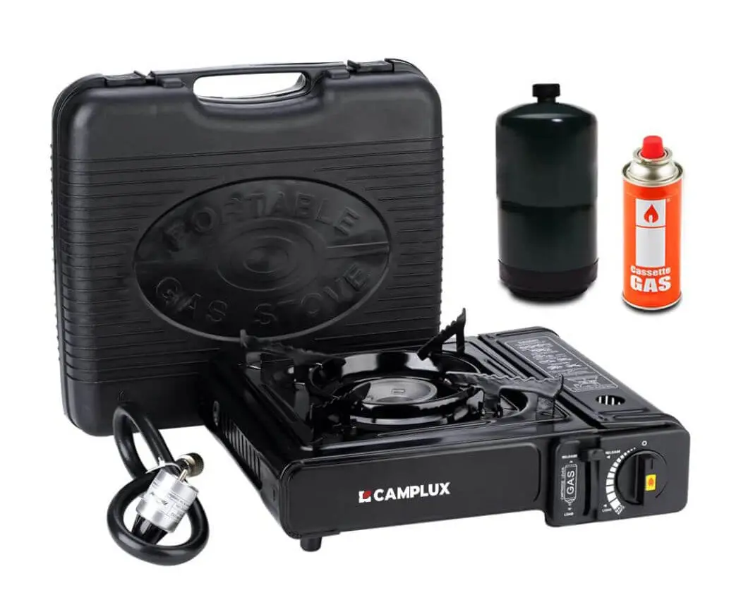 Camplux Dual Fuel Propane & Butane Stove With Carrying Case 1