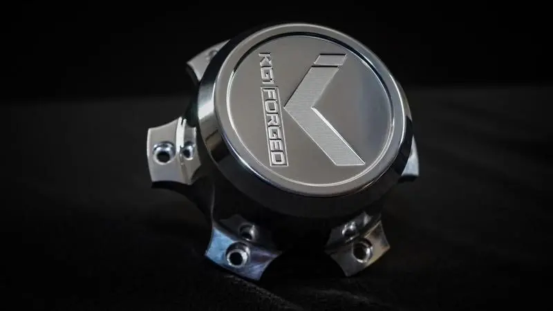 Kg1 Forged Short Billet Cap For 6X135 & 6X5.5 Wheels Polished Set Of 4- Pt# Cap0052ps-6H-K (A4) 1