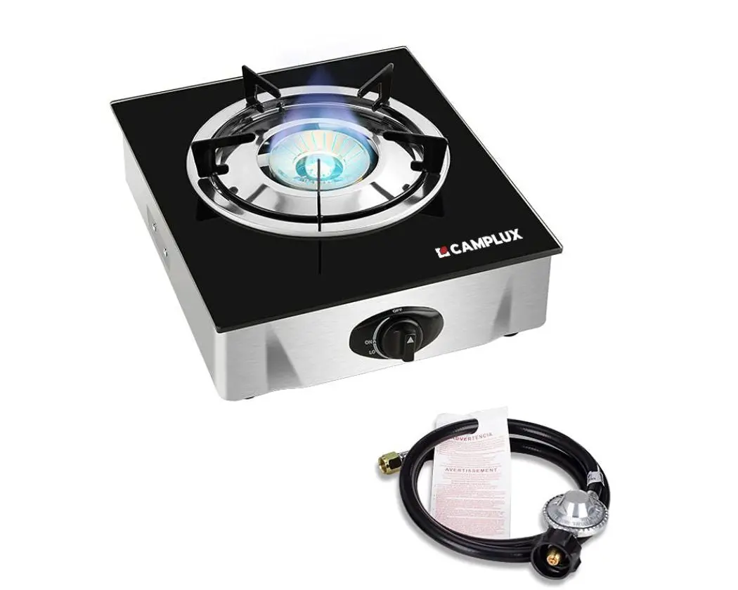 9,500 Btu Propane Single Burner Camp Stoves With Auto Ignition 1