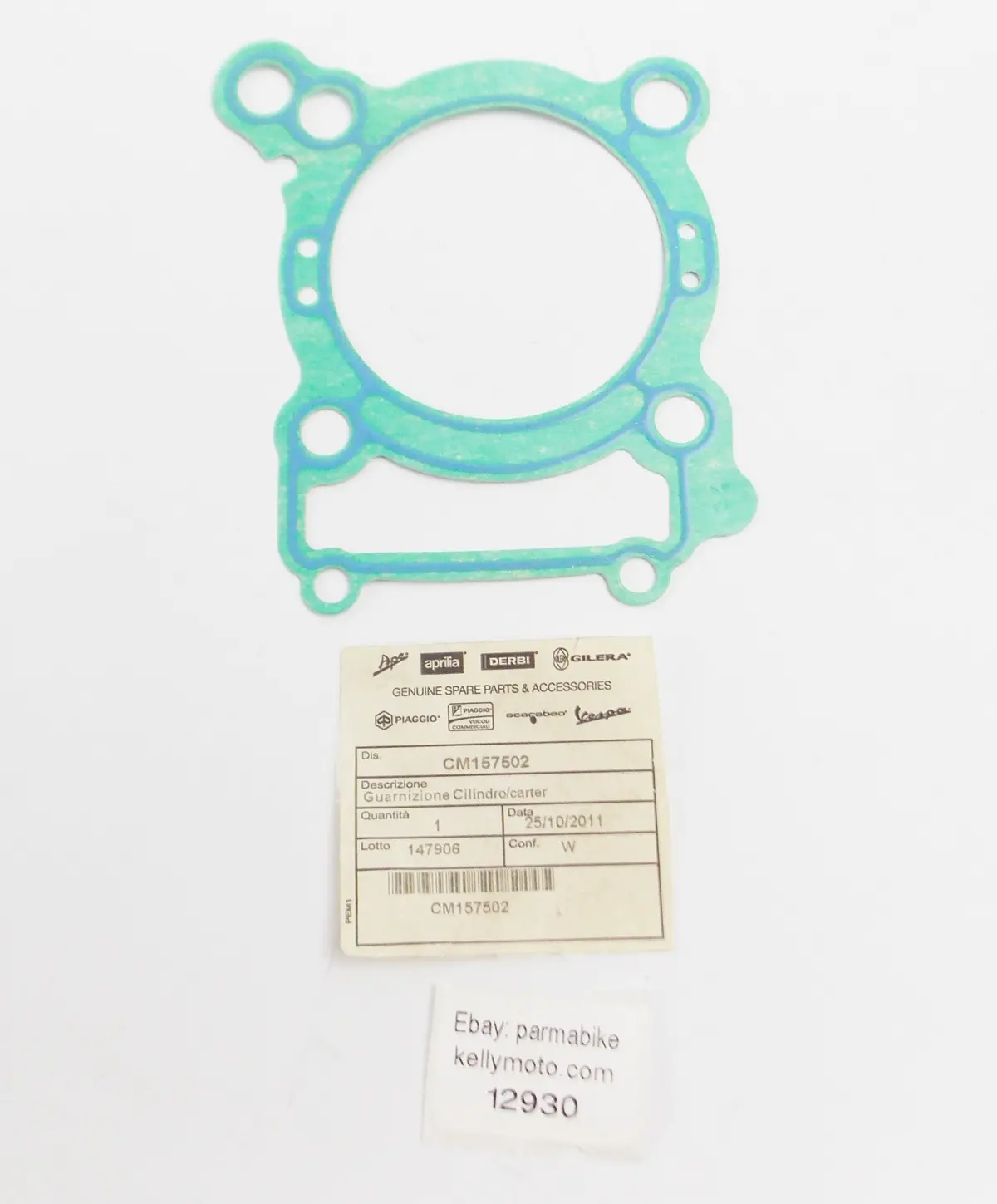 Oem Aprilia 125 Derbi 125 Piaggio Gasket Cylinder Piston Cm157502 | Cm278202 1