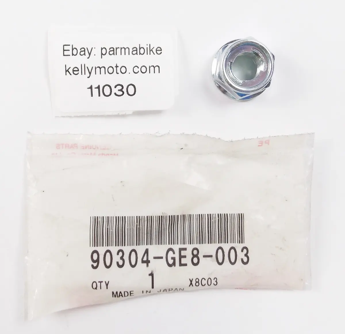Oem Honda 1985-1986 Ch150 1986-1990 Ch250 Nut U 10Mm Fuse Rashi 90304-Ge8-003 1