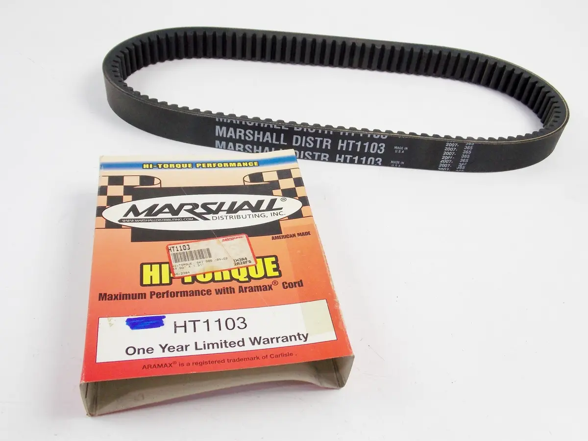 Nos Marshall 1982 Moto-Ski Futura 300 Hi-Torque Performance Belt Ht1103 1