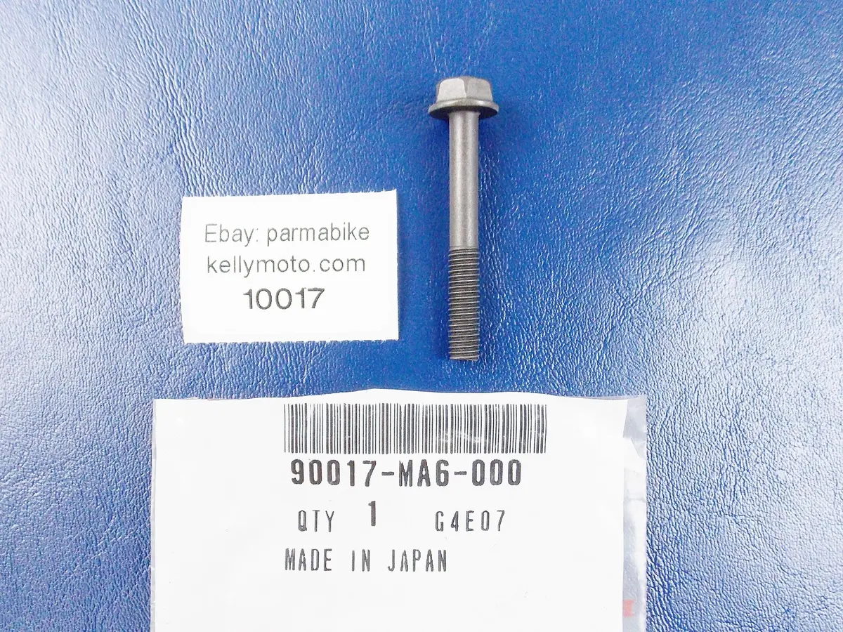 Nos Oem Honda Dct/Cb/Cbr/Fsc/St/Vf/Vfr Bolt Flange 6X45.5 90017-Ma6-000 1