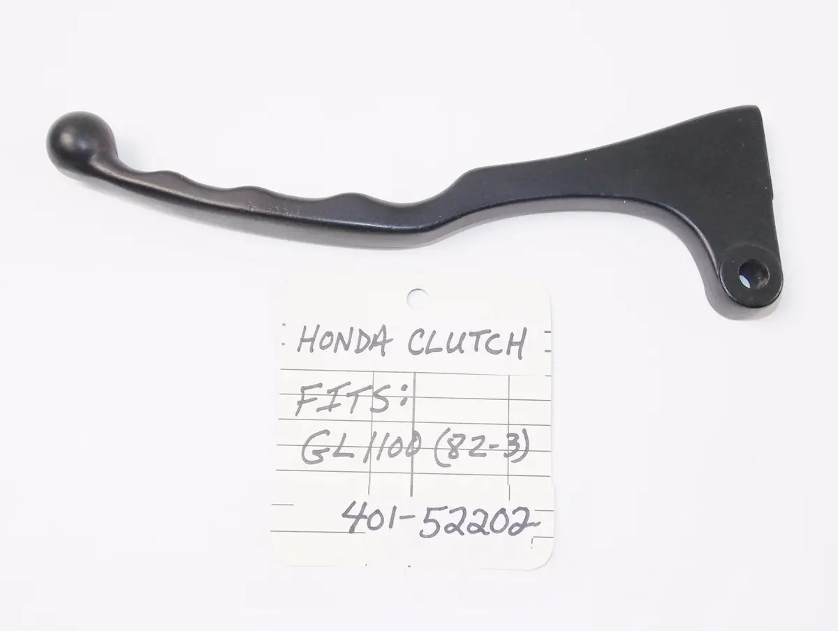 Clutch Lever Honda Aluminum Black Powdercoat 1982-1983 Gl1100 401-52202 1