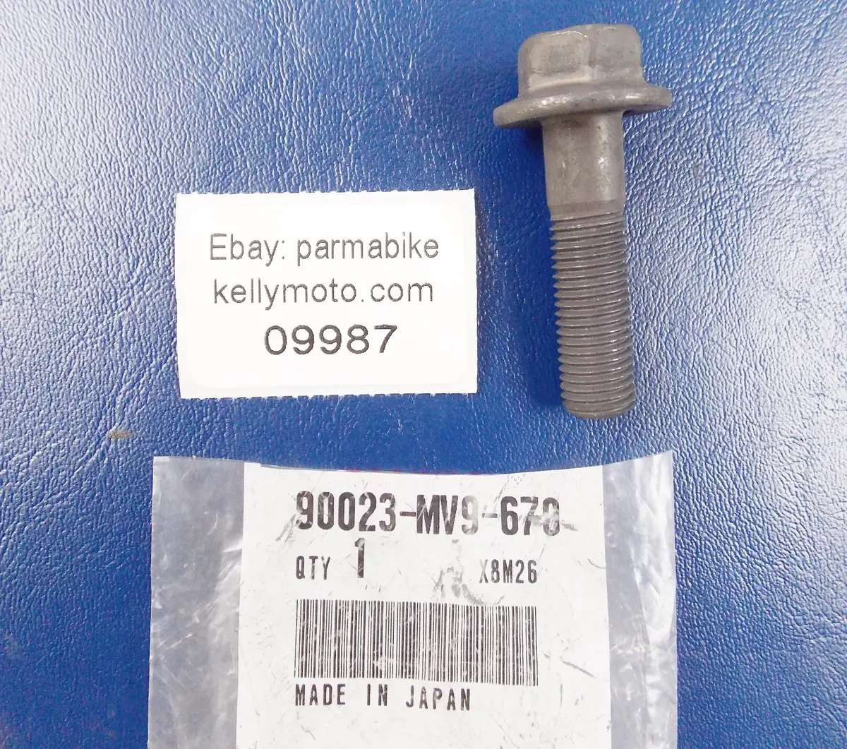 Nos Oem Honda 2004 | 2006 Cb600 2018-2019 Cb650 Bolt Flange (10Mm) 90023-Mv9-670 1