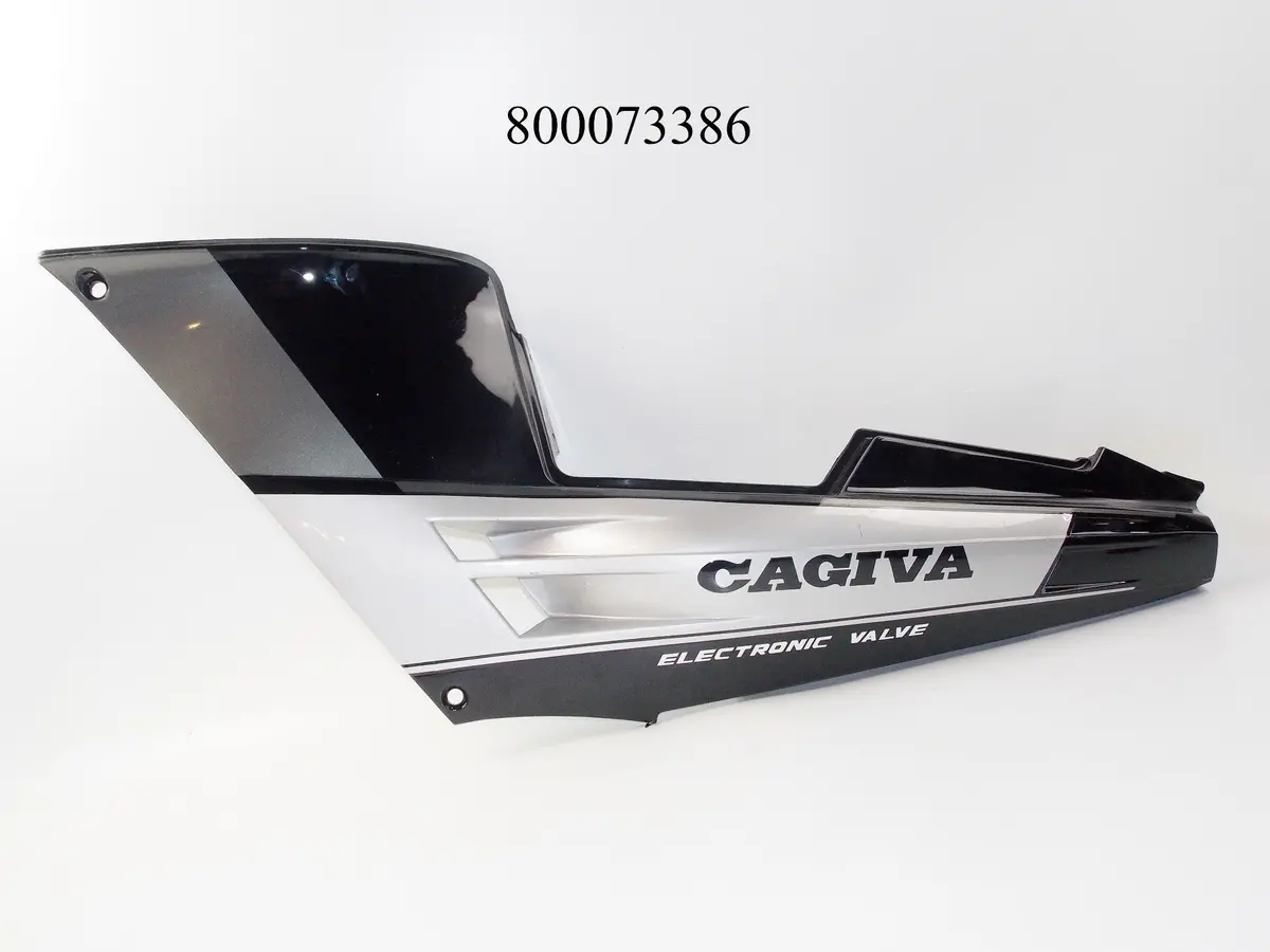 Nos Oem Cagiva 1992 Freccia 125-C12r 6 Sp Left Side Black Rear Fairing 800073386 1