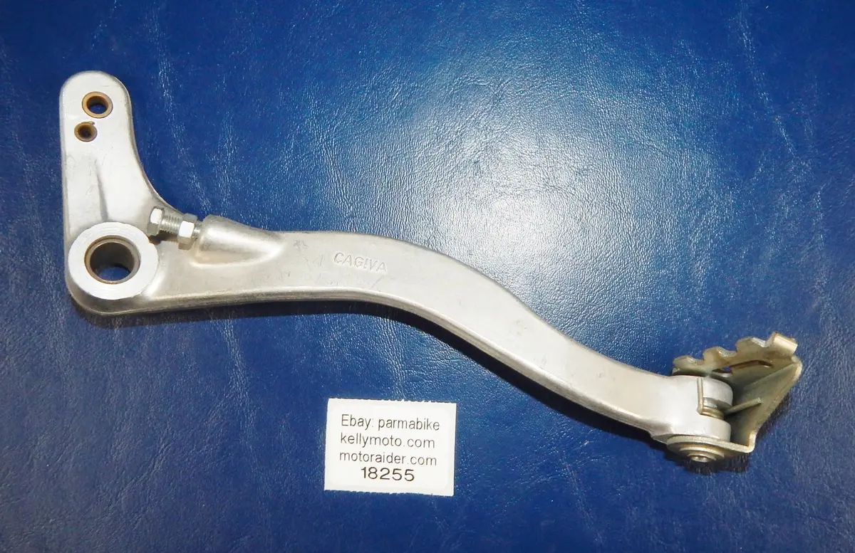 Nos Cagiva Rear Wheel Brake Pedal Lever L=210Mm Hole D=12Mm Ducati Morini 1