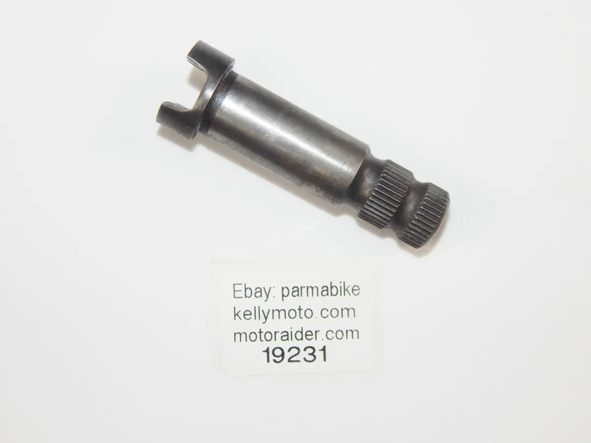 1970'S Husqvarna Motor Engine Cr Wr Gear Shifter Shaft Gearbox Shaft Vintage 1