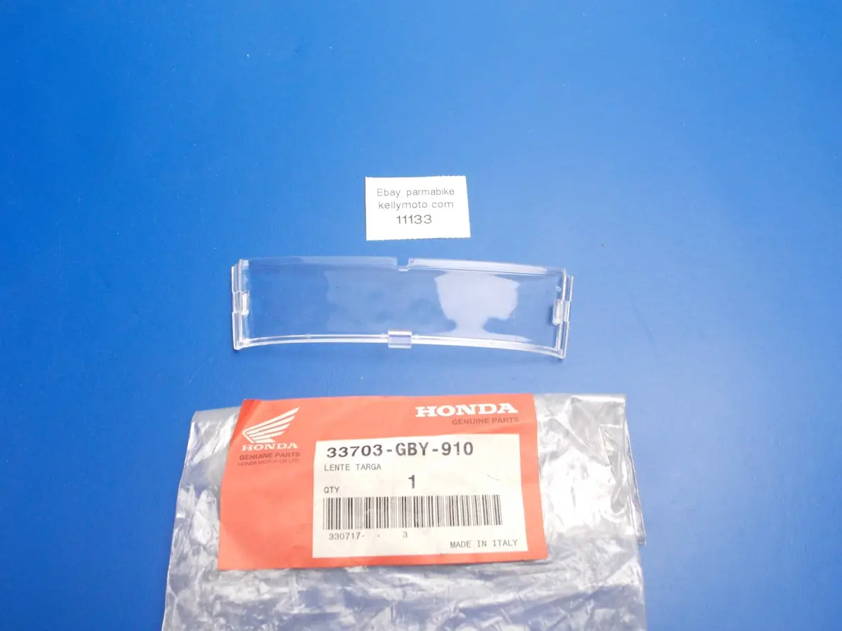 Oem Honda 1996-2001 Sh50 1996-2001 Sh100 Lens License 33703-Gby-910 |33703Gby910 1