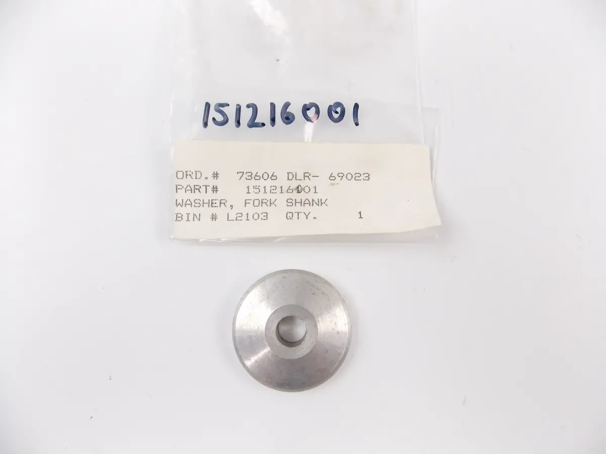 Nos Oem Husqvarna 1981 Cr-125 Washer, Fork Shank 151216001 1