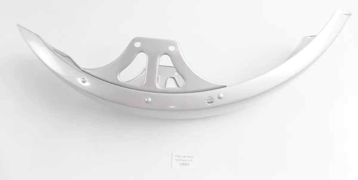 Oem Ducati Cagiva Alazurra 350 650 Silver Front Fender Mudguard 036367205 1