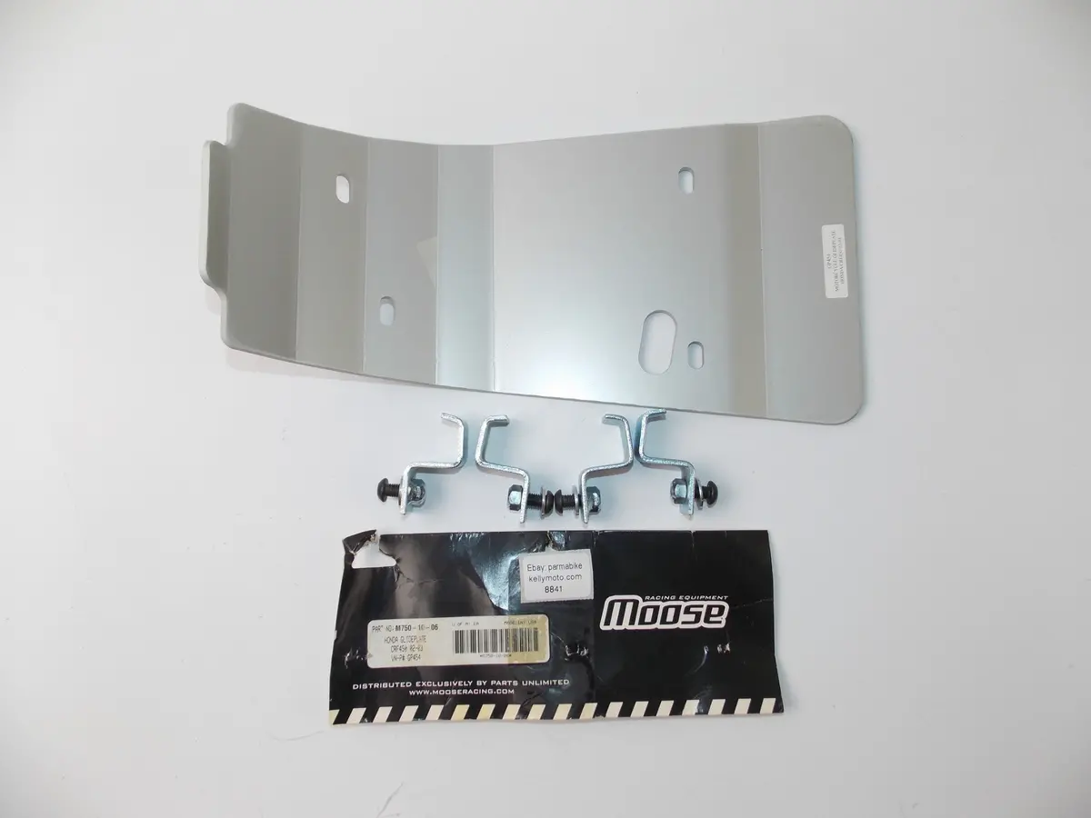 Moose Lower Engine Protector Glide Plate Aluminum Honda 2002-2003 Cfr450 Gp454 1