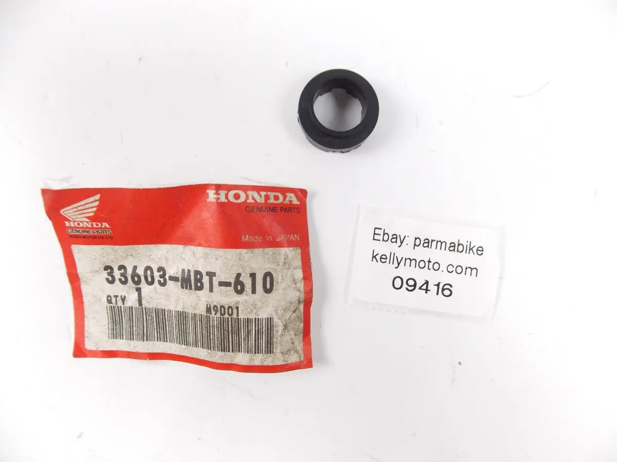 Nos Oem Honda 2001-2003 Xl1000 Rubber Rr Winker Mounting 33603-Mbt-610 1