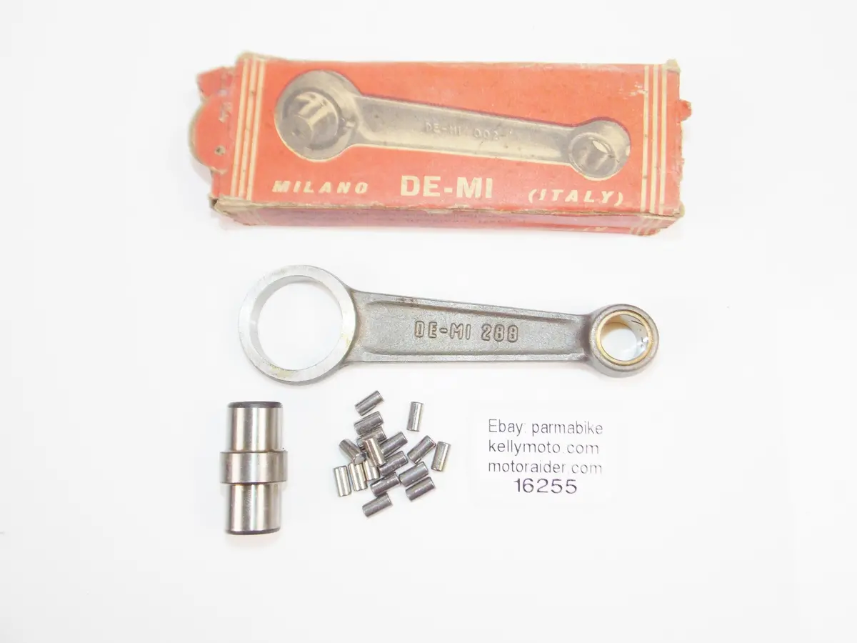 De-Mi Mod 002/288 Connecting Rod + Pin + Roller Bearing Itom 48 Cc Junior 1