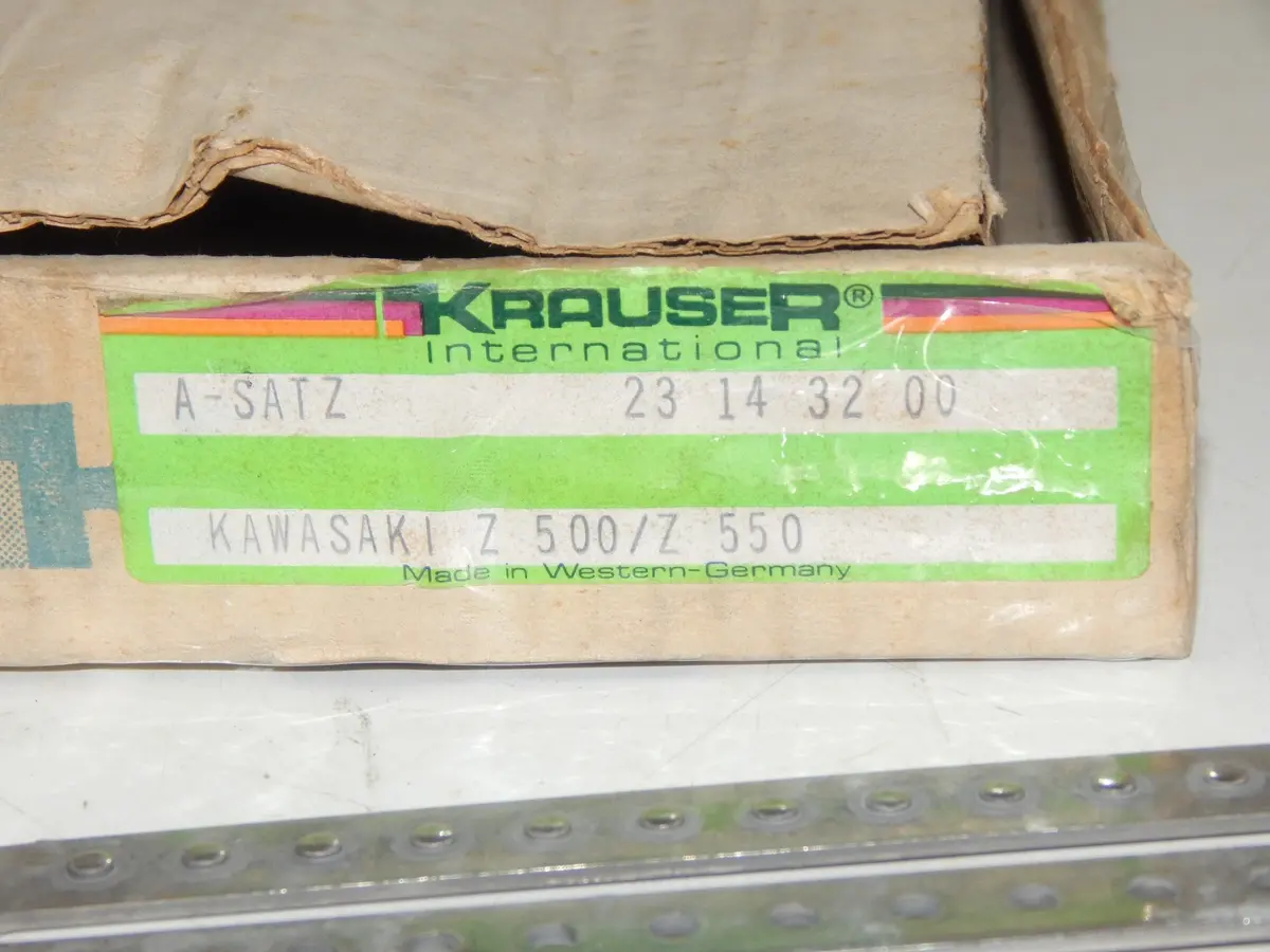 Krauser Hard Luggage Mounting Brackets Hardware Kit Kawasaki Z500-Z550 23143200 2
