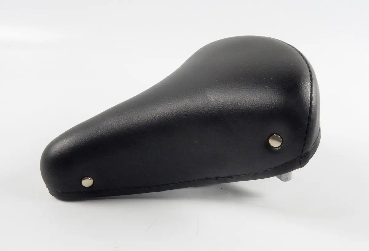 1989 Selle Royal 31/268/2 Saddle Seat Bicycle Mini Bike Moped L=10" W=9" Black 2