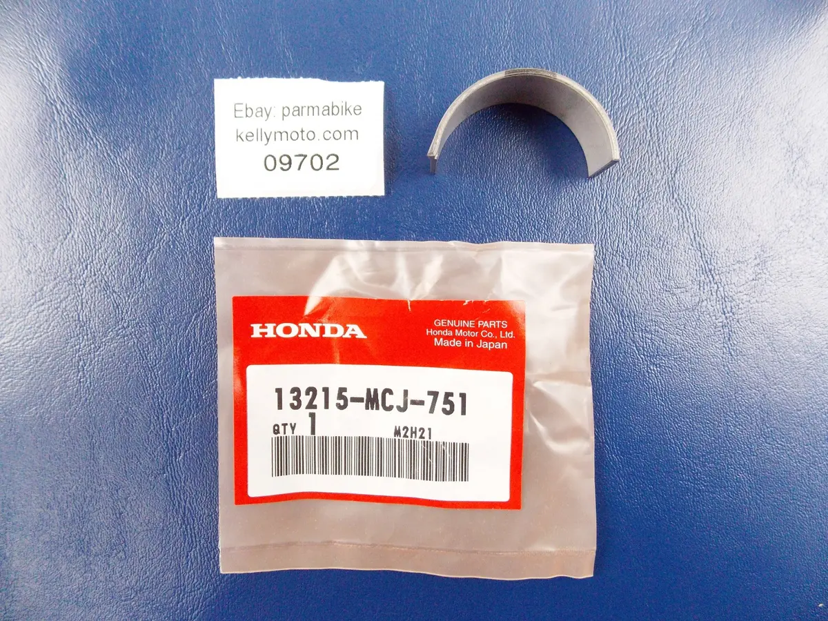 Nos Oem Honda 2002-2003 Cbr900 Bearing B, Connecting Rod (Black) 13215-Mcj-751 1