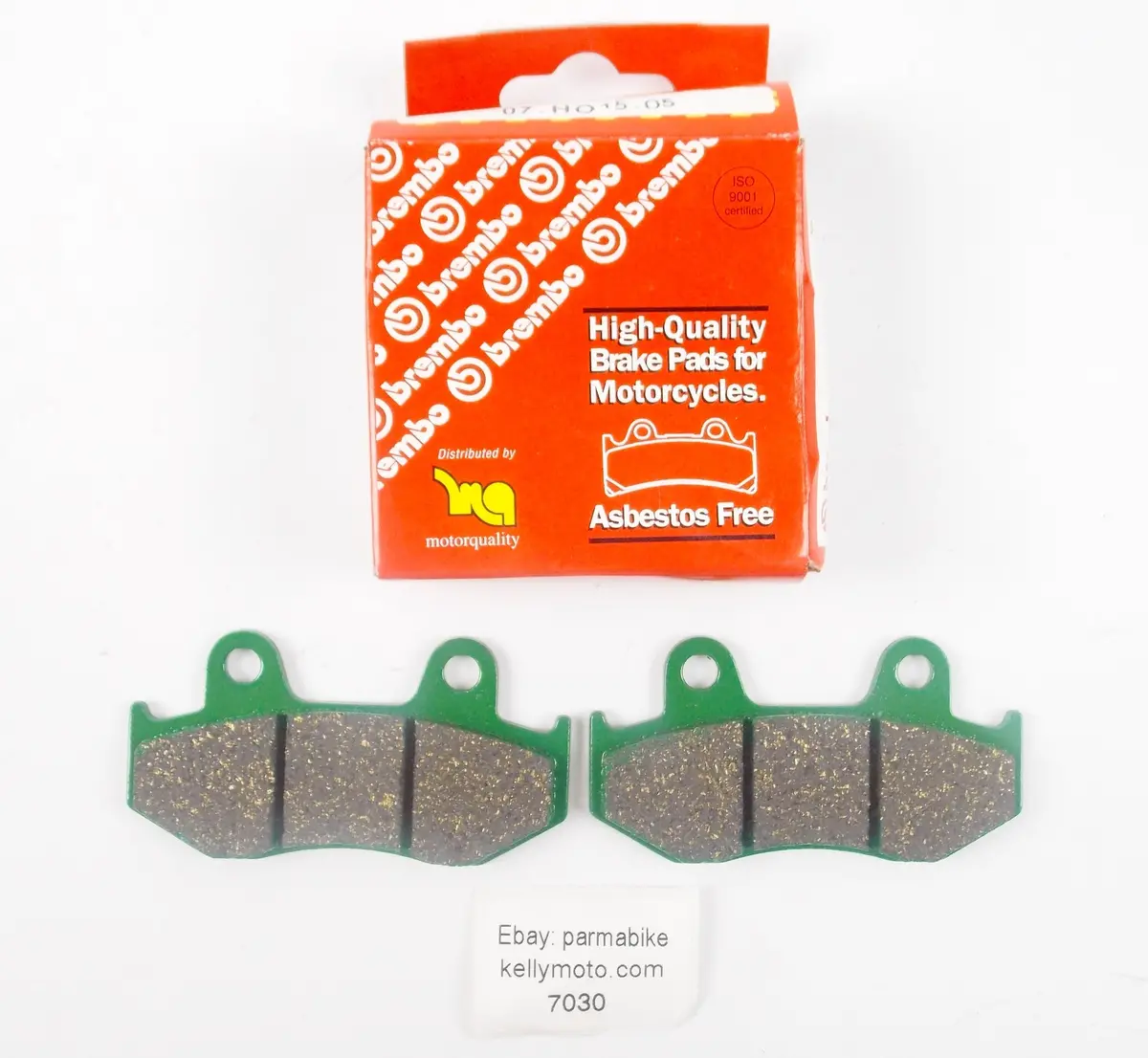 Nos 1983-1987 Brembo Pair Brake Pads Honda 600 Xr R 07.Ho15.05 1