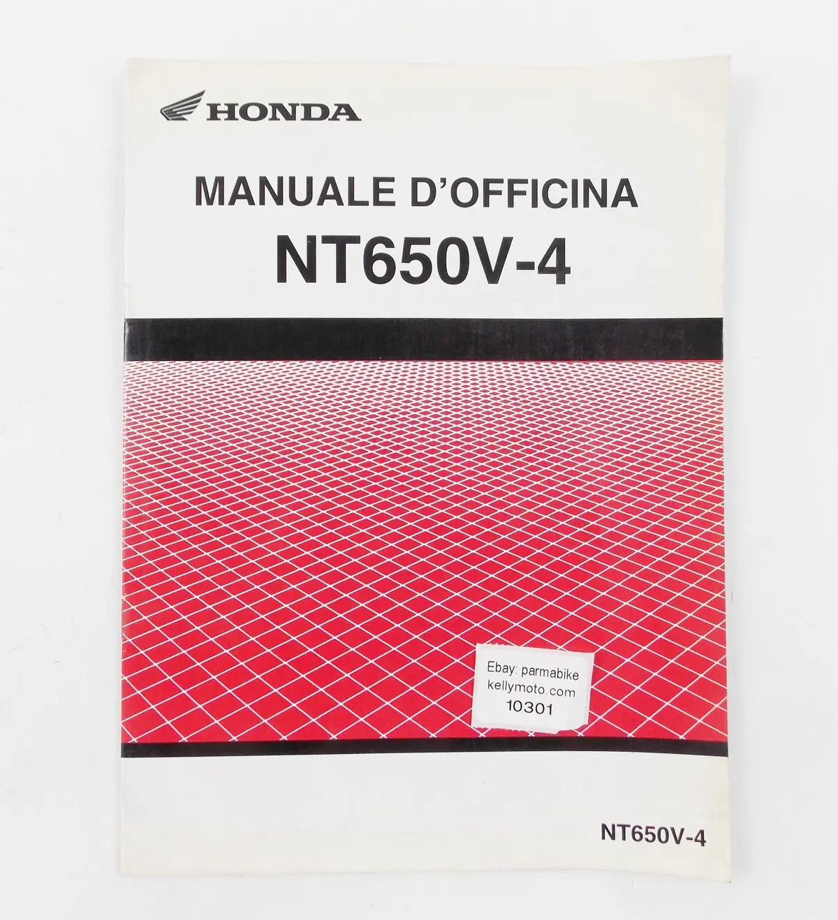 Honda Nt650v-4 Workshop Manual Repair Mechanical Service Book Italian 1
