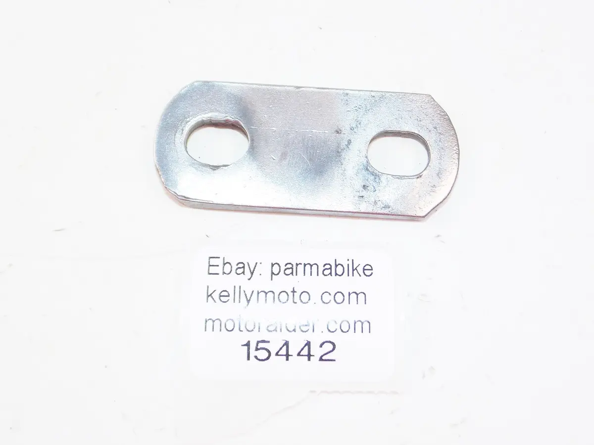 1974 Husqvarna Wr 400 Exhasut Muffler Mount Bracket Plate Aluminum 1