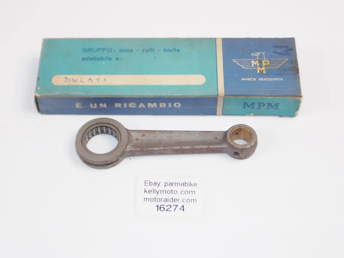 Mpm Bc 742 Connecting Rod + Bearing Ducati 48 Cc Sl Length 111 Mm 1