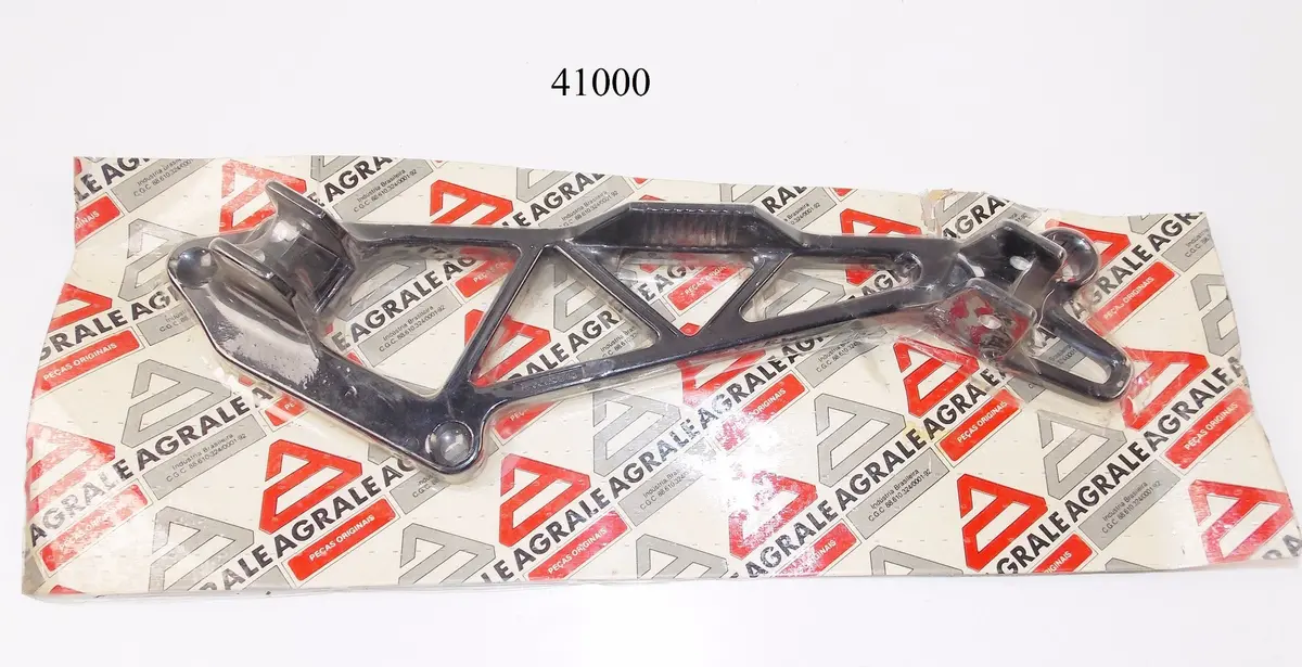Nos Oem Cagiva 1987 Aletta Oro 125-S2 Rh Foot Rest Mounting Bracket 41000 1