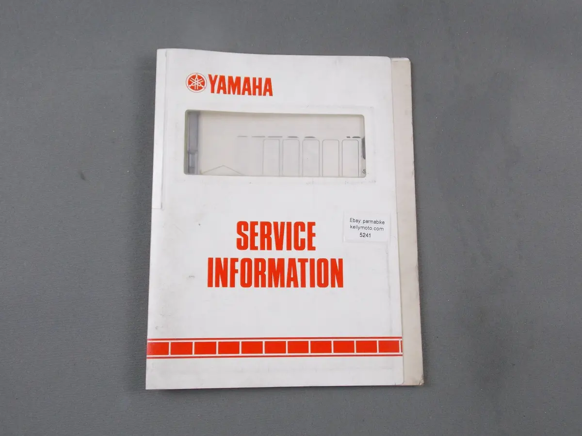 Yamaha 1990 Ct50s Manual Service Information Shop Book # 3Nt-Si1 1