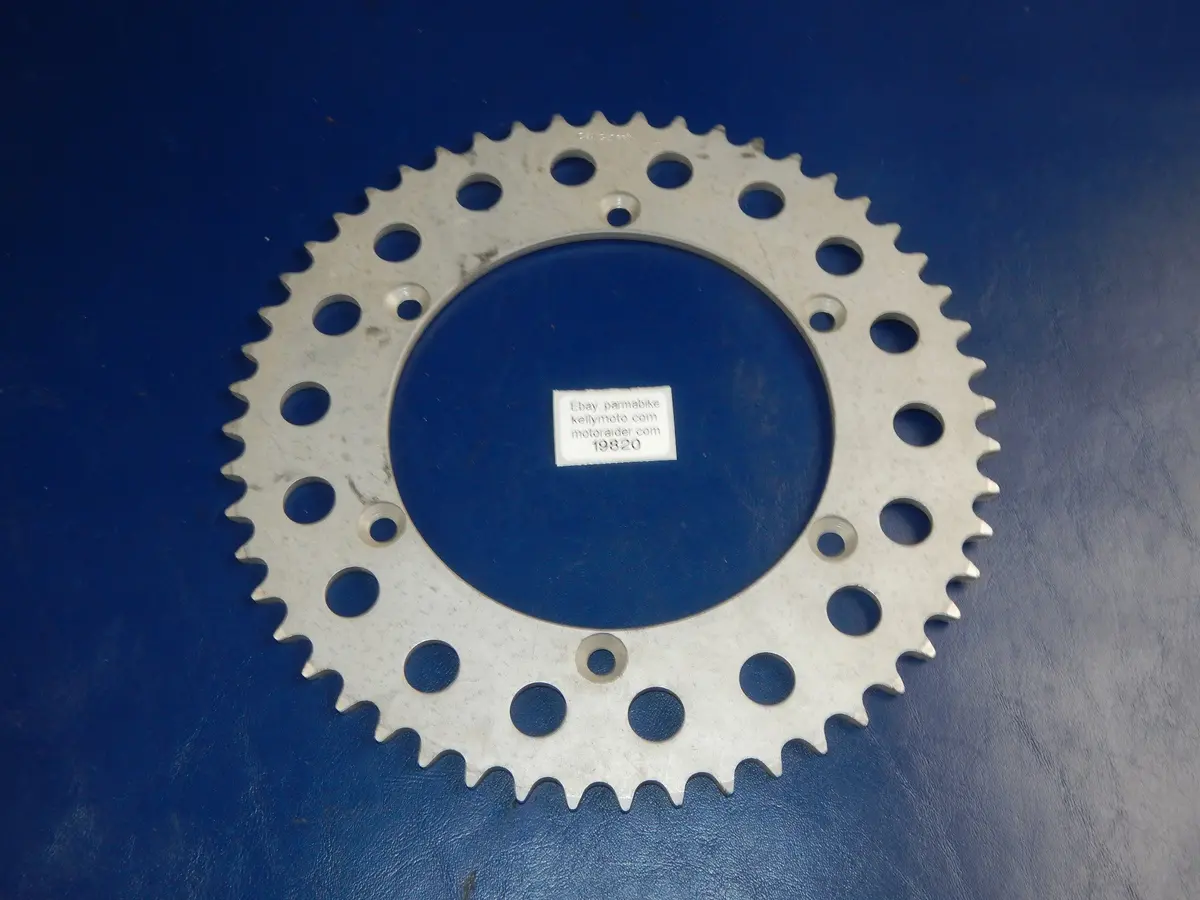 Cagiva 52T Rear Wheel Sprocket Aluminum Ducati Morini Husqvarna Vintage 1