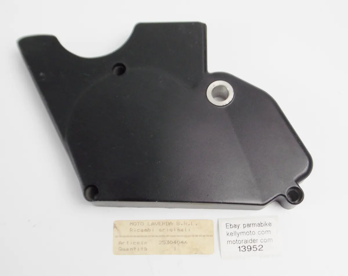 Nos Oem Laverda 125Lb Engine Motor Chain Sprocket Cover Protector Panel 25304046 1