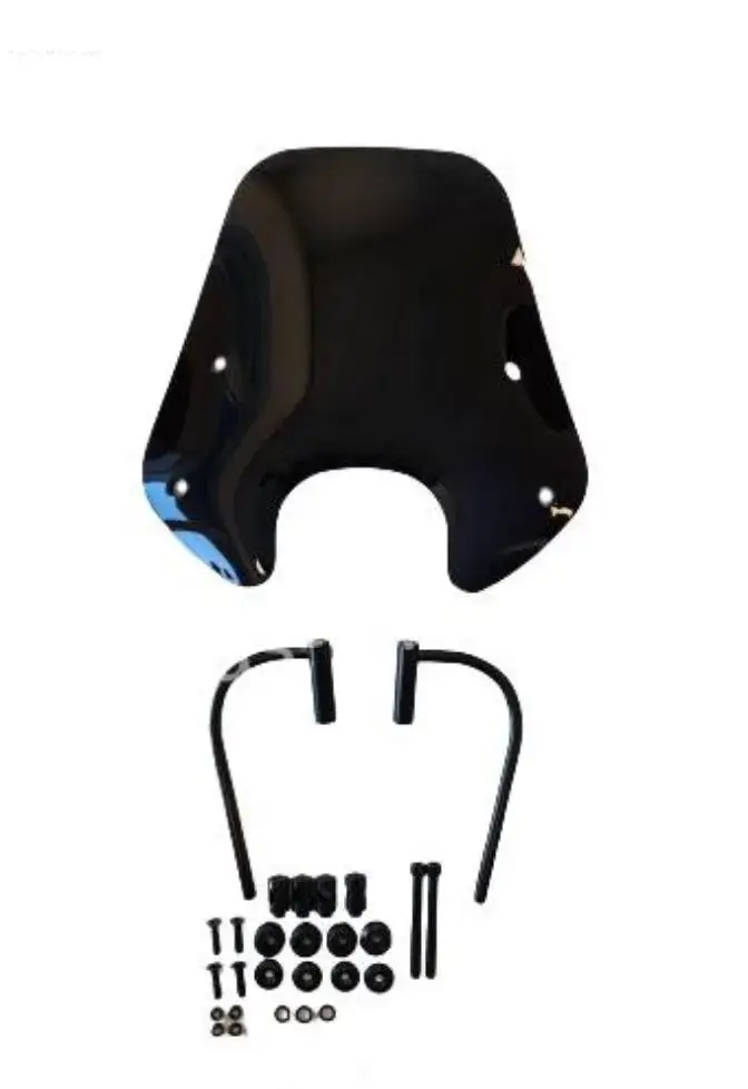 Windshield Low Black | Piaggio Zip Sp/2000 Models 1