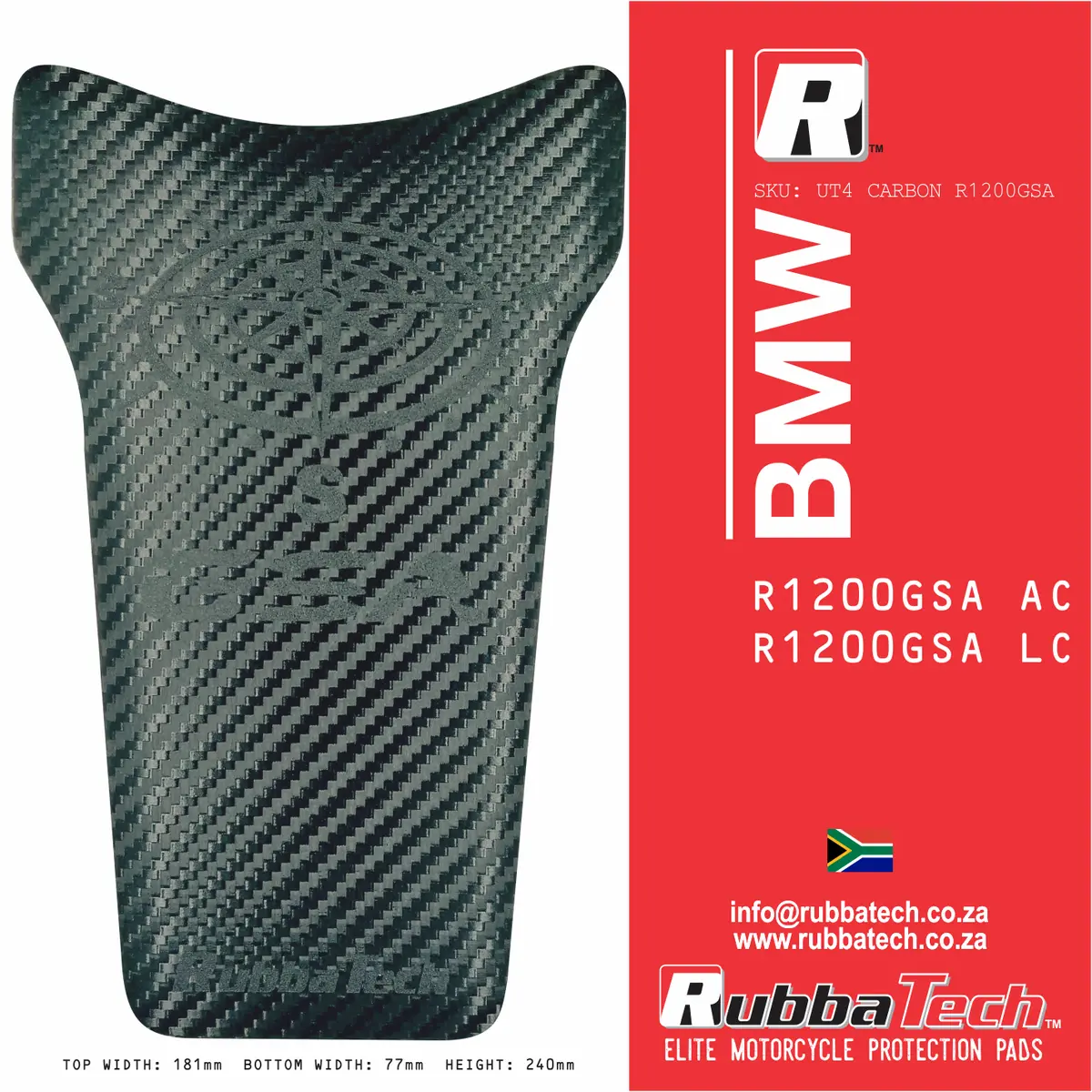 Bmw Rubbatech Tank Pad R1200gsa Ac , R1200gsa Lc 1