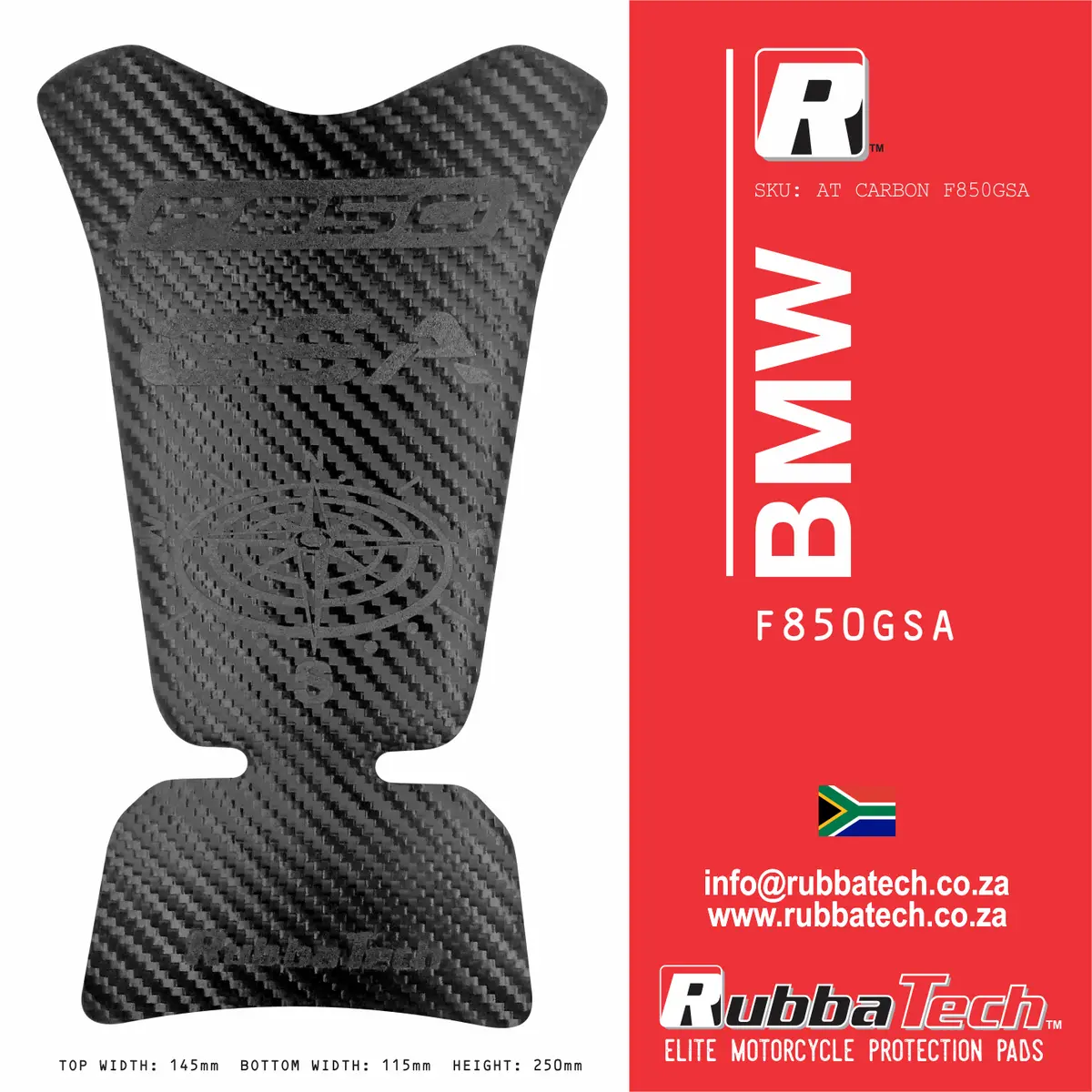 Bmw Rubbatech Tank Pad F850gsa 1