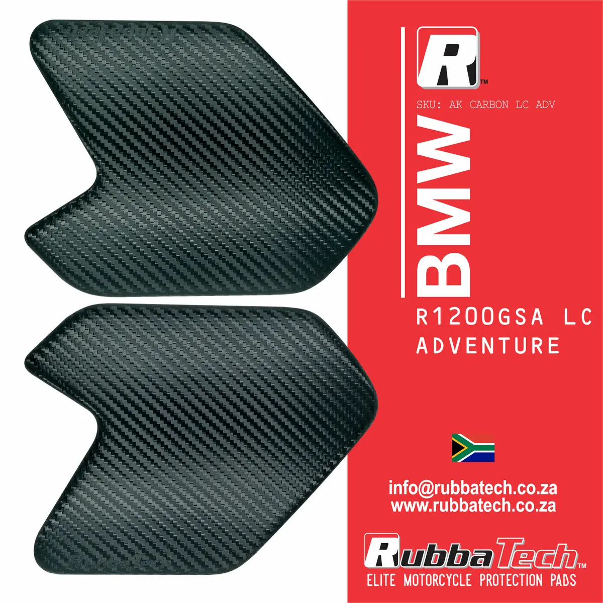 Bmw Rubbatech Knee Pad R1200gs Lc Adv 1