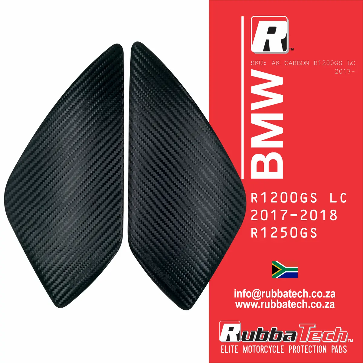 Bmw Rubbatech Knee Pad  R1200gs Lc 2017-2018/1250Gs 1