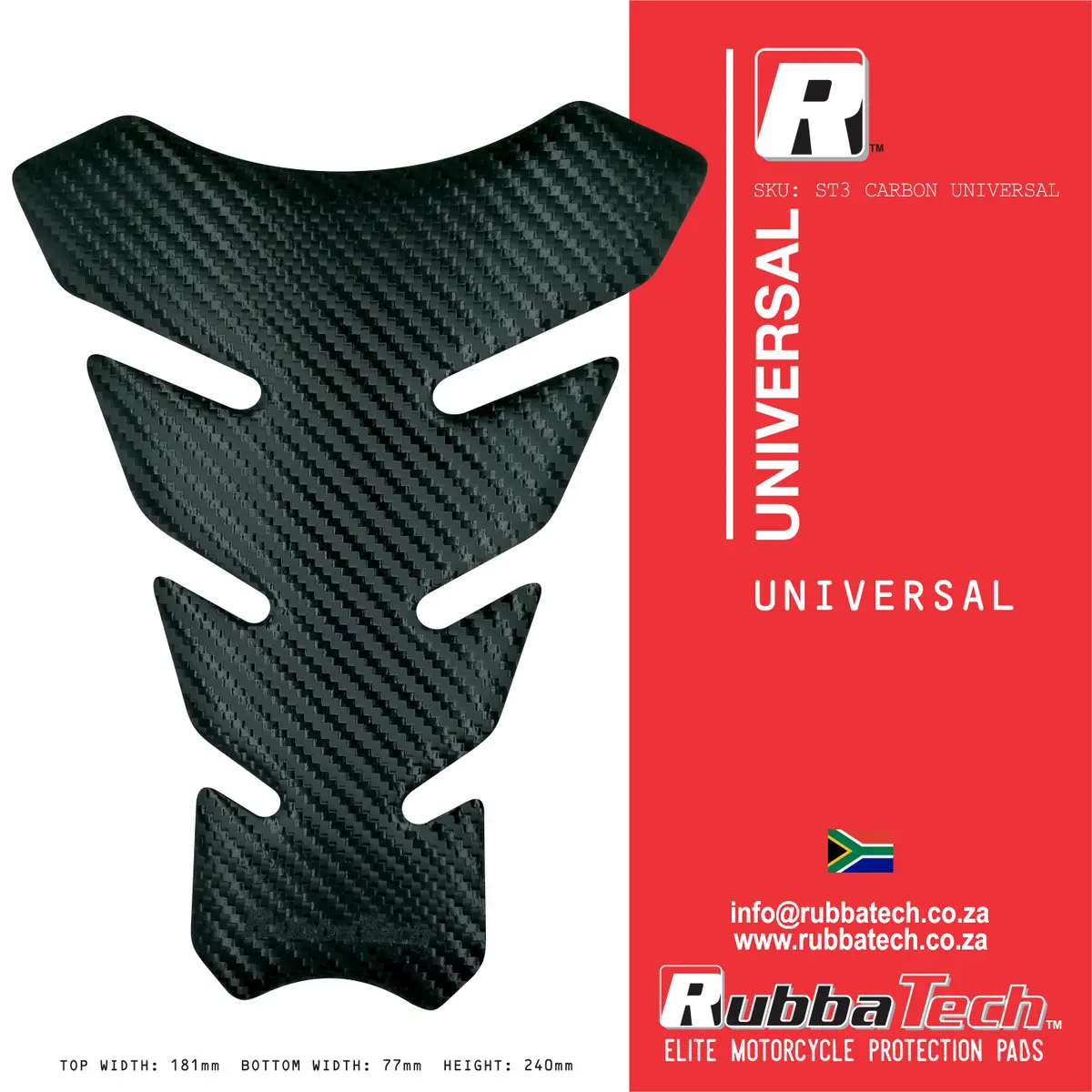 Universal Rubbatech Tank Pad Universal 1