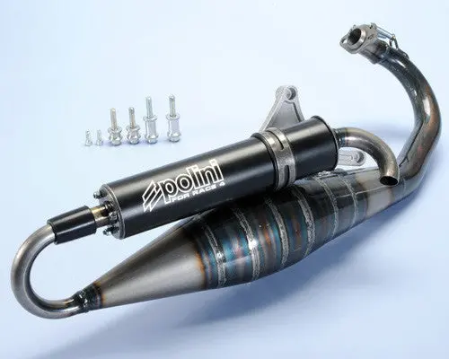 Polini For Race 4 Exhaust For The Piaggio Zip 1