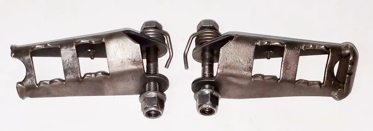 1985 Husqvarna 250Wrx Right Left Foot Rest Frame Pegs Stand Spring 1