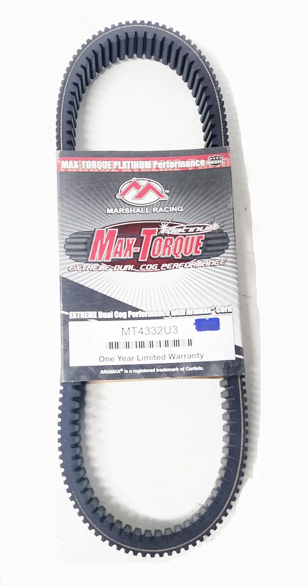 Nos Marshall Racing Max-Torque Snowmobile Belt Mt4332u3 1