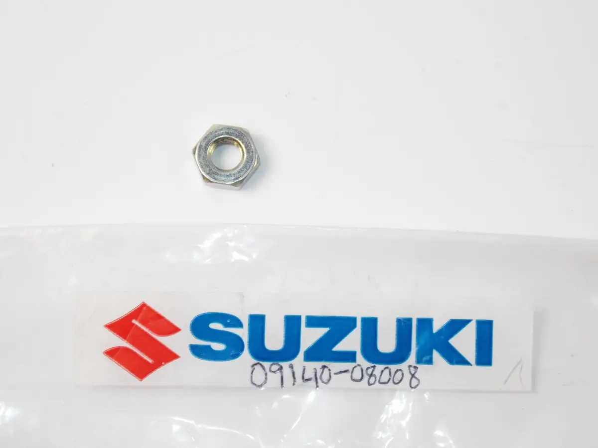 Nos Oem 1969-1975 Suzuki As100/50 185Tc/120/100/125 Gt185 Nut  09140-08008 1