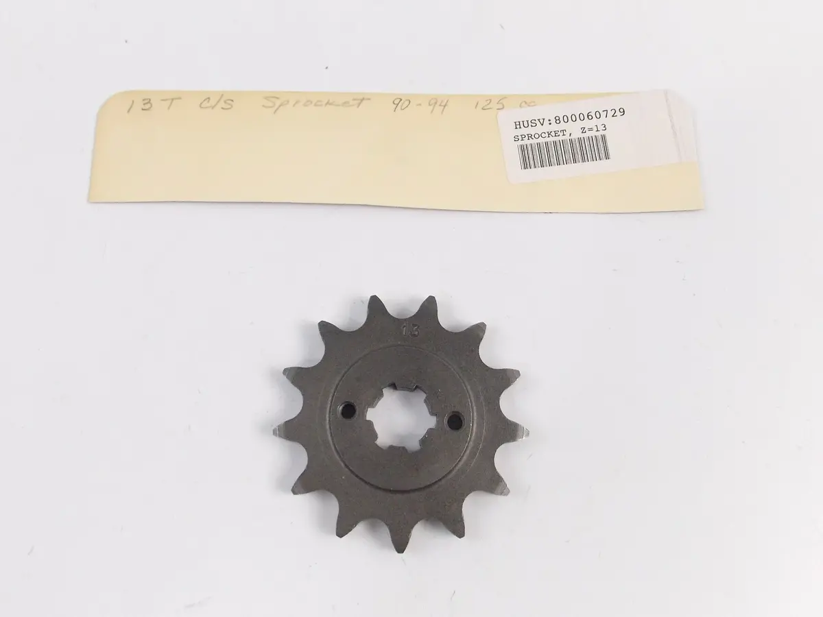 Nos Oem Husqvarna 1990-1994 125Cr Front Counter Sprocket T13 800060729 1