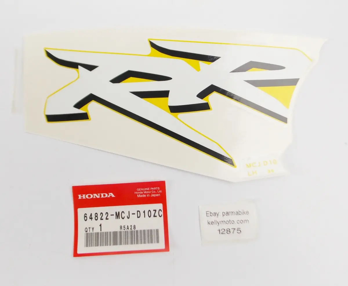 Oem Honda 2003 Cbr900rr Mark Sticker Left Lower Cowl Type6 64822-Mcj-D10zc 1