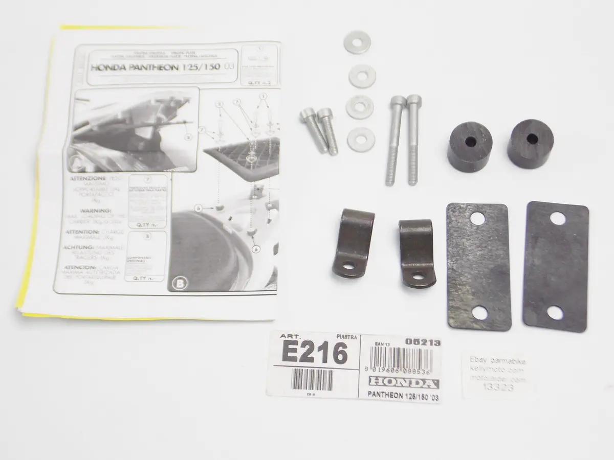 Givi E216-Ke2160 Honda 2003 Pantheon 125/150  Mount Plate Attachment Luggage 1