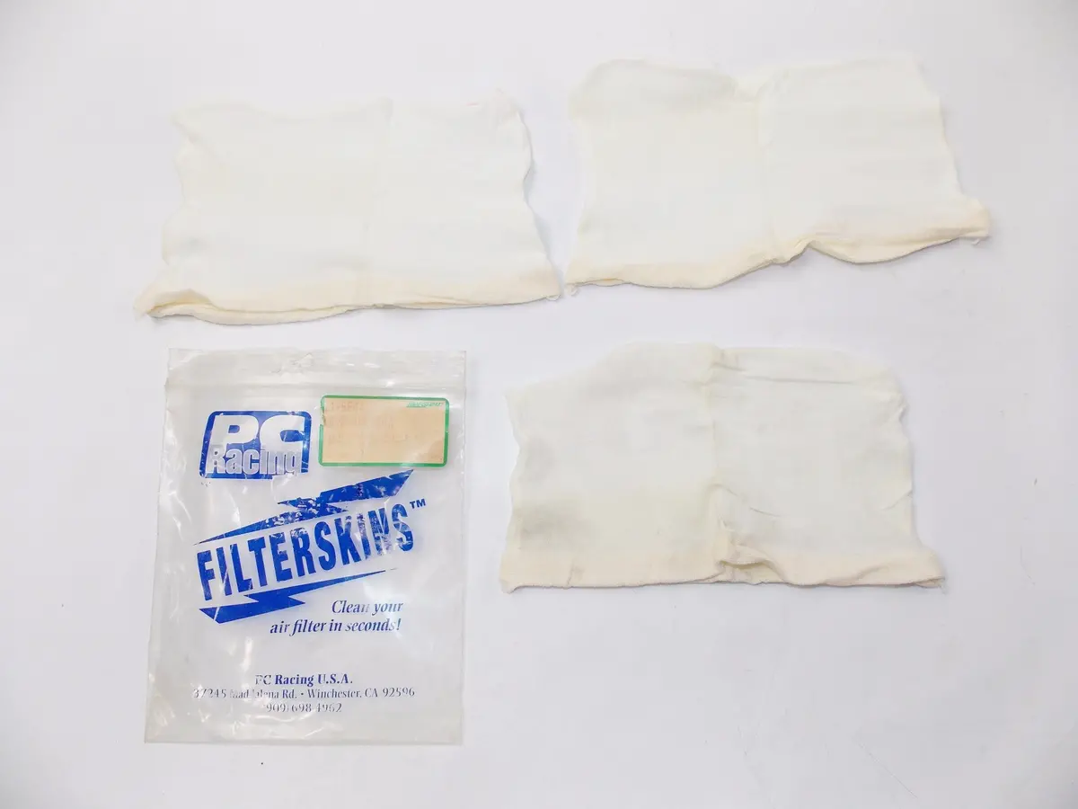 Universal Set Of 3 Air Filter Skin 8'X7" Ltf500f Quad Runner 1998-2002 # Pc1386 1
