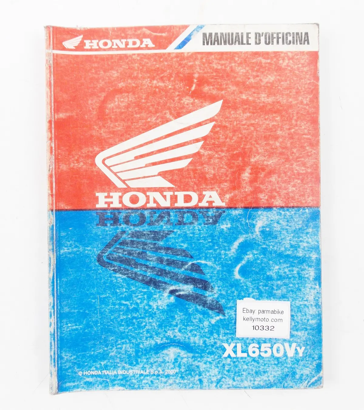 2000 Honda Xl650vy Workshop Manual Book Repair Italian 1