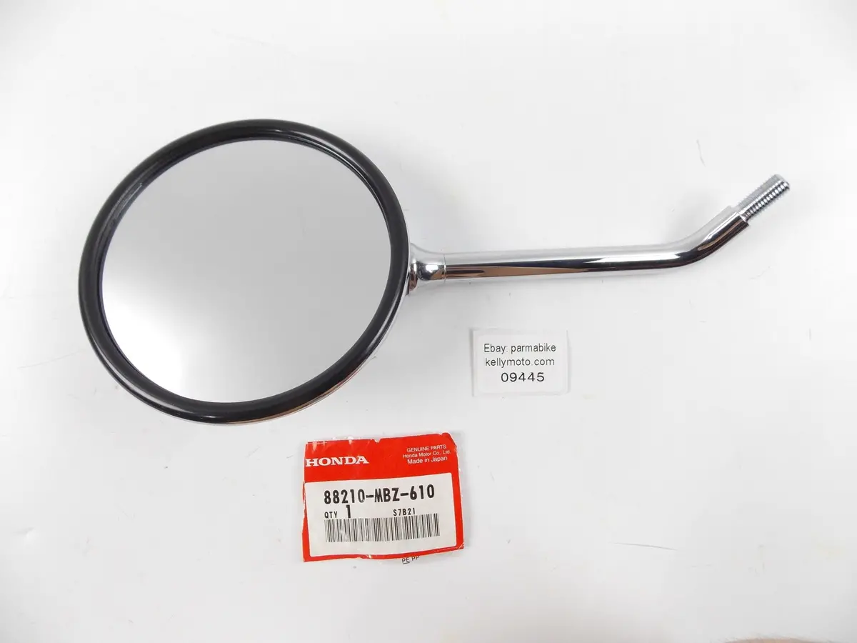 Nos Oem Honda 1998-1999 Cb600 Hornet Mirror Complete 88210-Mbz-610 1