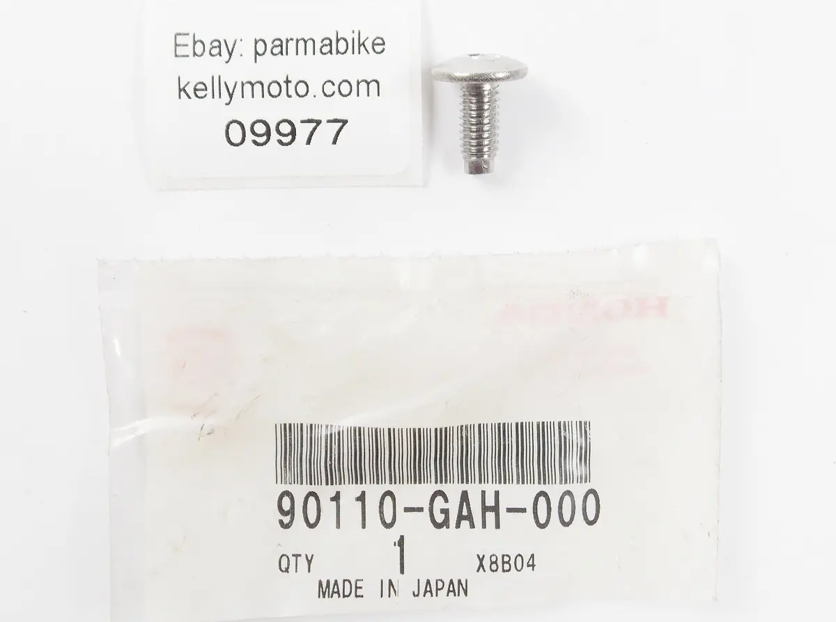 Nos Oem Honda 2010 Nhx110 2013-2015 Nch50 Screw, Special (6X14) 90110-Gah-000 1