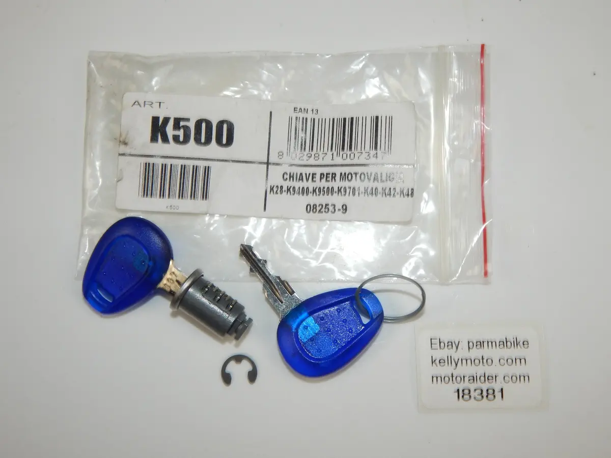 Givi Top Case Luggage Lock+Key K500 Motorcycle Scooter K28-K9400-K9500-K9701 1