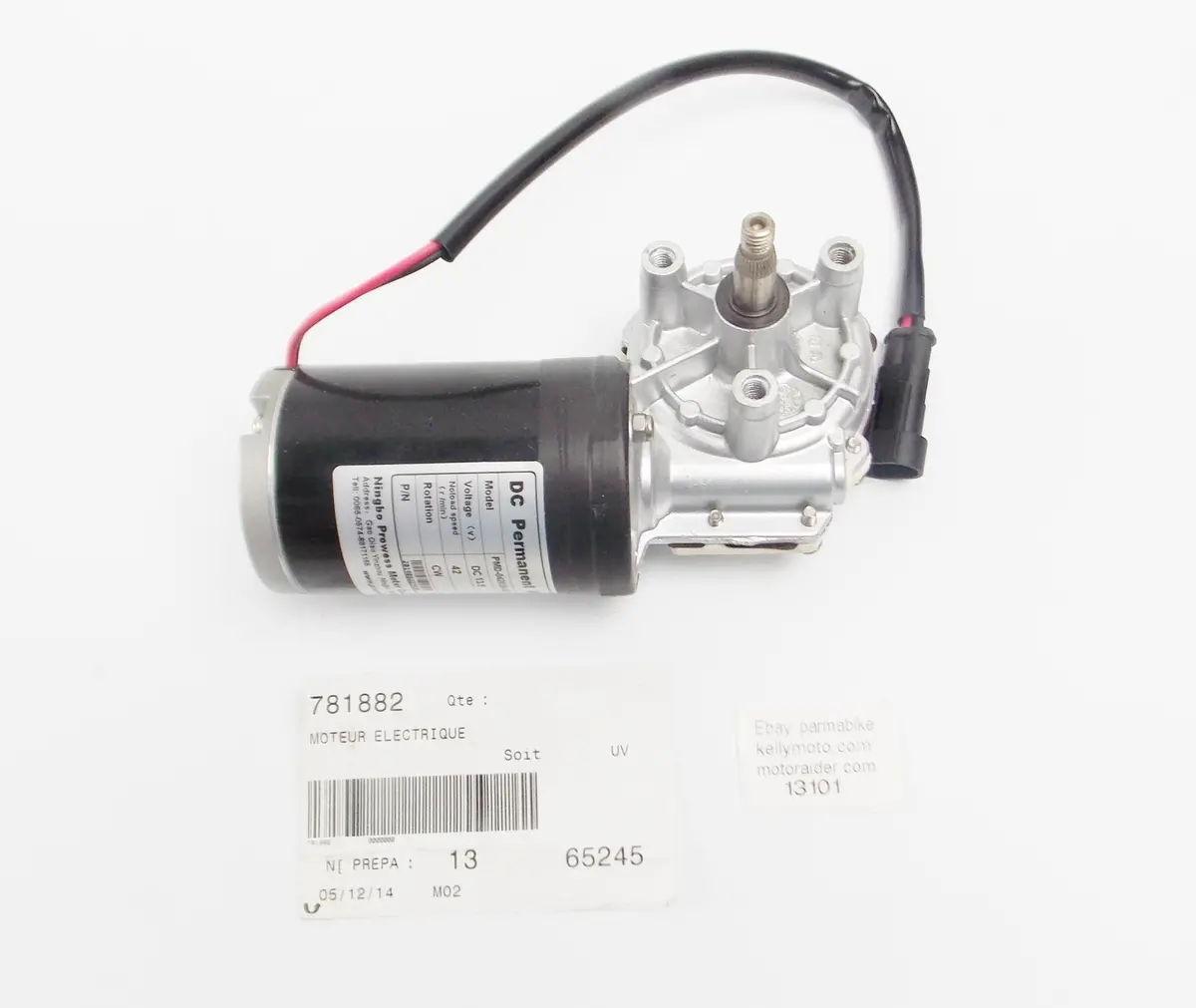 Oem Peugeot 2005 Metropolis Dc Permanent Magnet Electric Motor # 781882 1
